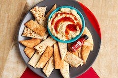 Hummus with PERi-PERi Drizzle